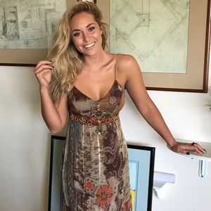 Sue Wong Bohemian Style Mid-Length Dress